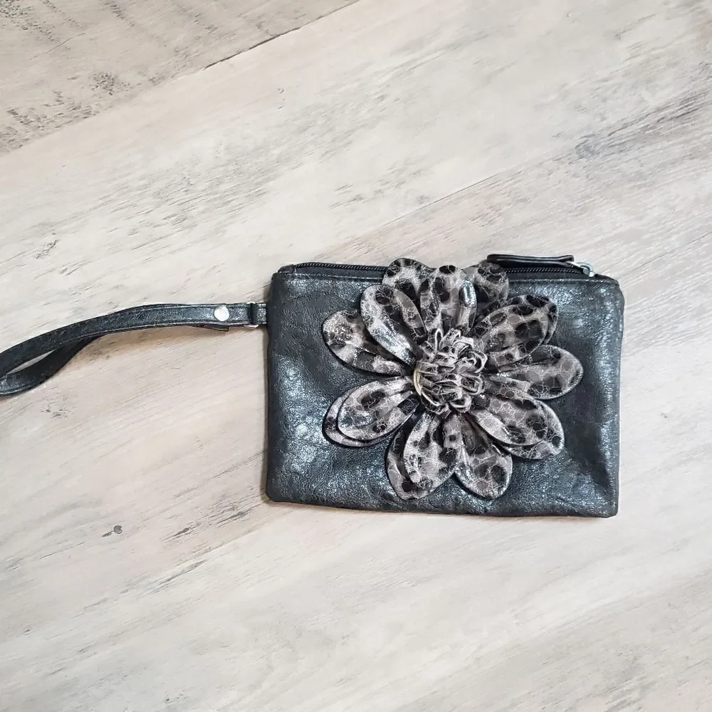 Small black wristlet